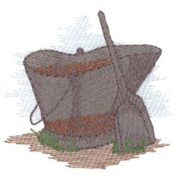 Picture of Coal Hod Machine Embroidery Design