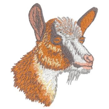Alpine Goat Machine Embroidery Design