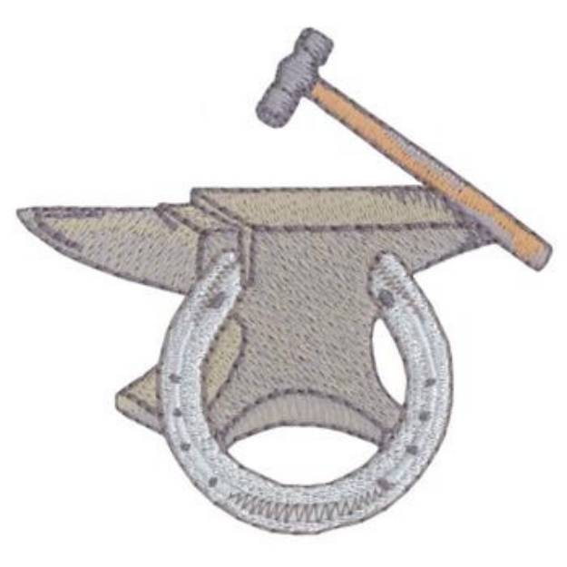 Picture of Farrier Machine Embroidery Design