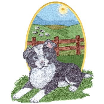 Puppy Machine Embroidery Design