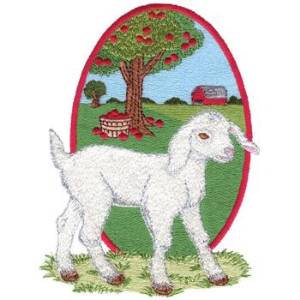 Picture of Kid (goat) Machine Embroidery Design