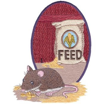 Baby Mouse Machine Embroidery Design