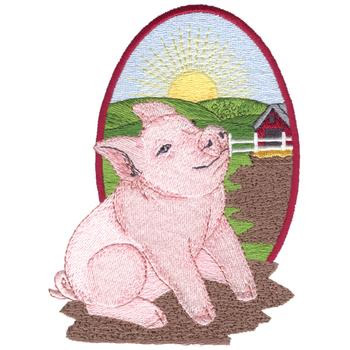 Piglet Machine Embroidery Design