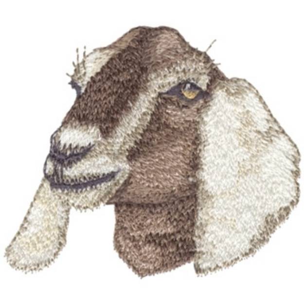 Picture of Sm. Nubian Goat Machine Embroidery Design