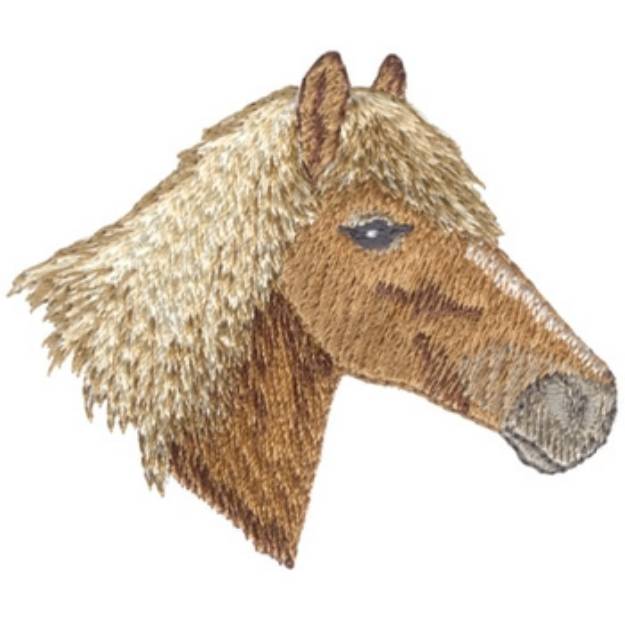 Picture of Icelandic Horse Machine Embroidery Design