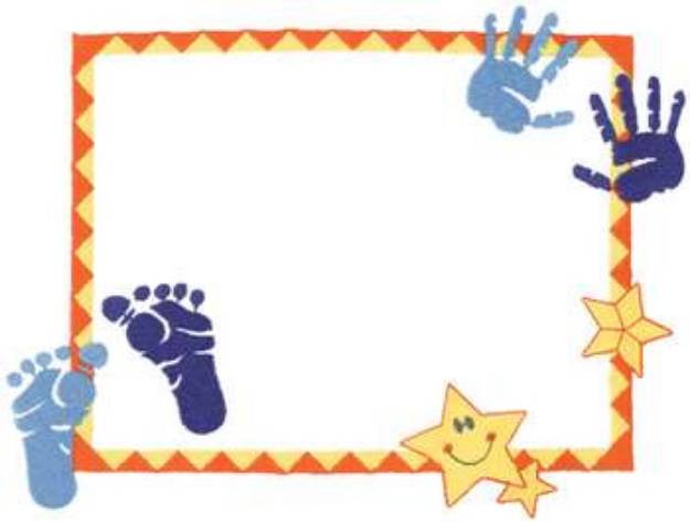 Picture of Baby Border Machine Embroidery Design