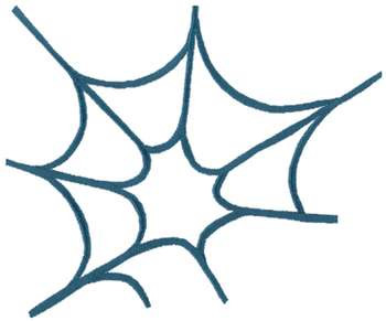 Spiderweb Machine Embroidery Design