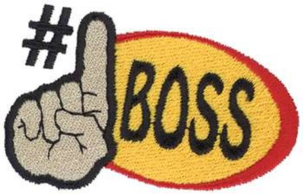 Picture of #1 Boss Machine Embroidery Design