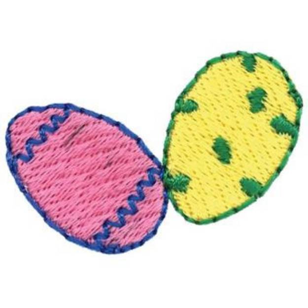 Picture of Small Easter Egg Machine Embroidery Design