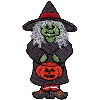 Lil Witch Machine Embroidery Design