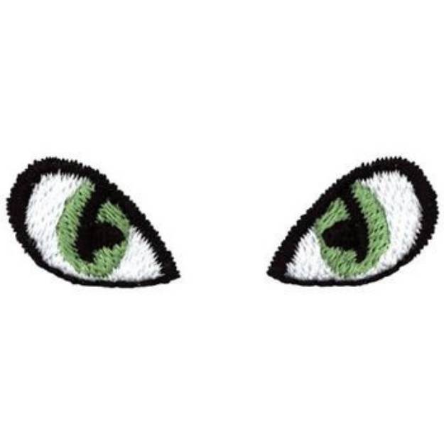 Picture of Eyes Machine Embroidery Design