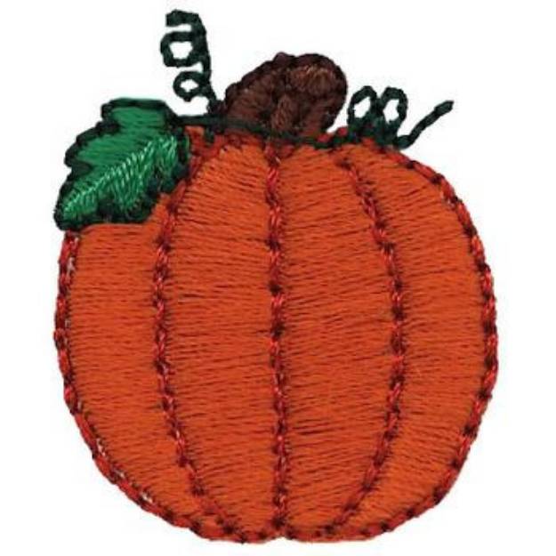 Picture of Pumpkin Machine Embroidery Design