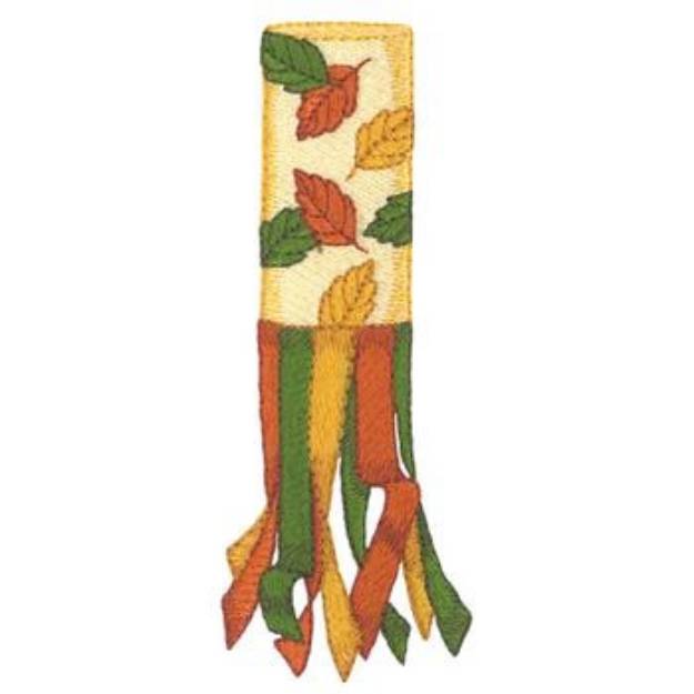 Picture of Fall Windsock Machine Embroidery Design