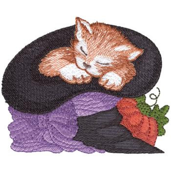 The Witchs Hat Machine Embroidery Design