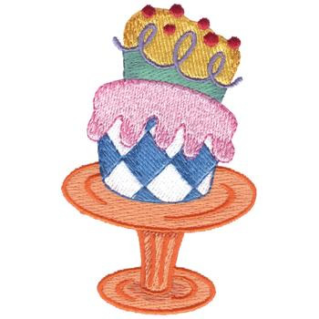 Cake Machine Embroidery Design