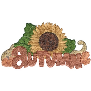 Autumn Machine Embroidery Design