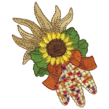 Indian Corn Machine Embroidery Design