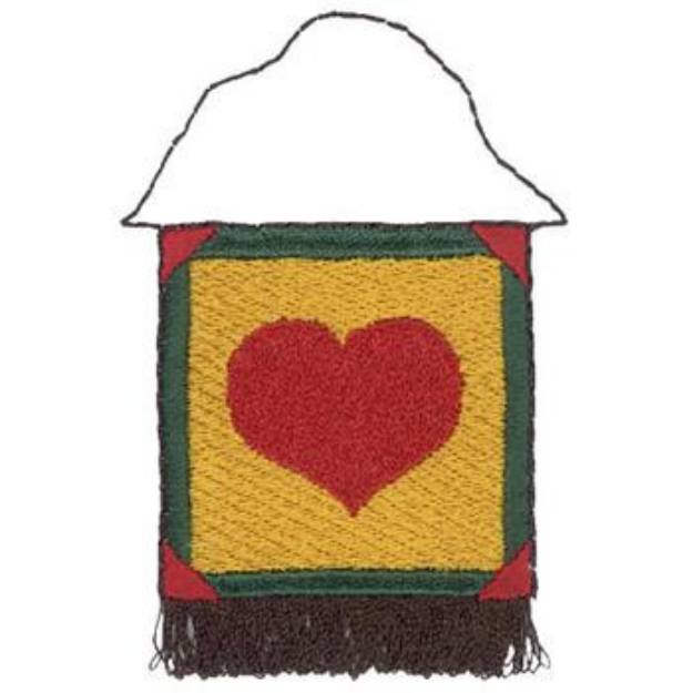 Picture of Hanging Quilt Machine Embroidery Design