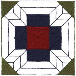 Picture of Square Quilt Block Machine Embroidery Design
