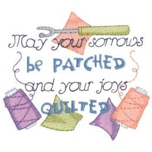 Picture of Patched & Quilted Machine Embroidery Design