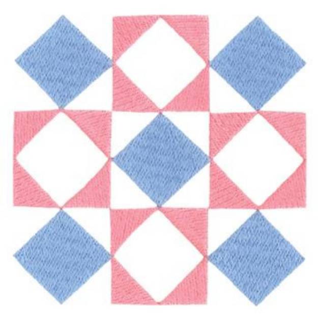 Picture of Kansas Star Quilt Block Machine Embroidery Design