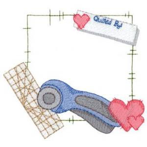 Picture of Quilted By Label Machine Embroidery Design