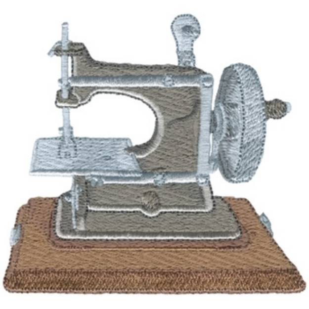 Picture of Toy Sewing Machine Machine Embroidery Design