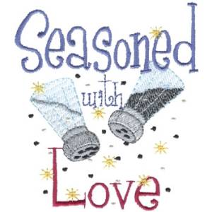 Picture of Seasoned With Love Machine Embroidery Design