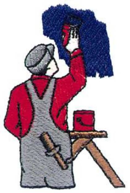 Picture of Professional Painter Machine Embroidery Design