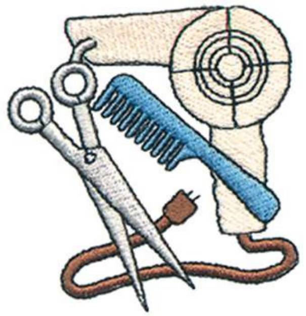 Picture of Stylist Tools Machine Embroidery Design