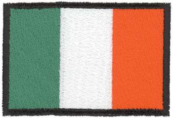Ireland Flag Machine Embroidery Design