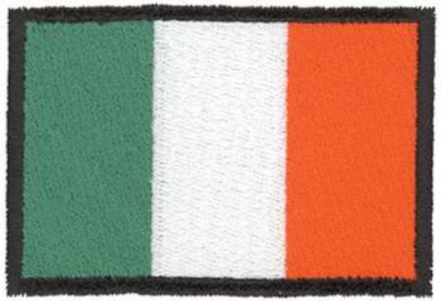 Picture of Ireland Flag Machine Embroidery Design