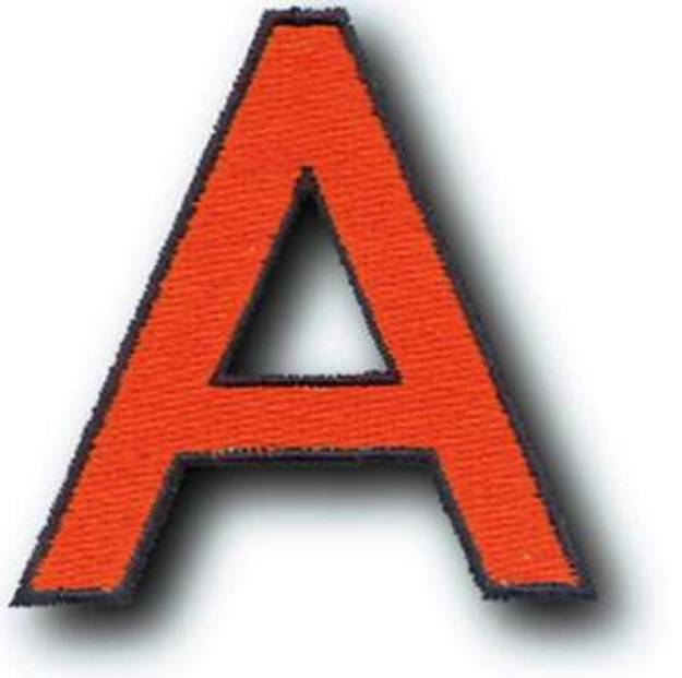 Picture of Greek Letter Alpha Machine Embroidery Design