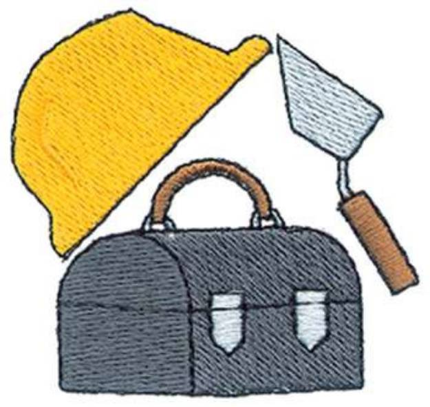 Picture of Construction Tools Machine Embroidery Design