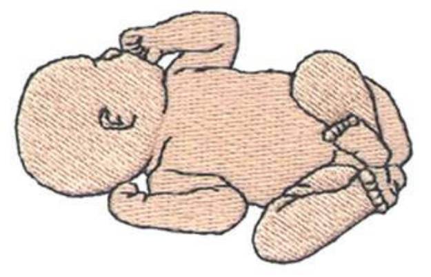Picture of Infant Machine Embroidery Design