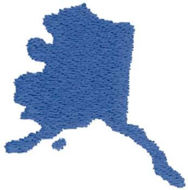 Picture of Alaska State Machine Embroidery Design