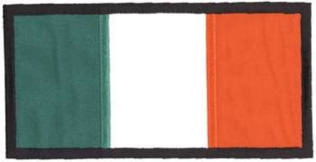 Picture of Ireland Applique Flag Machine Embroidery Design