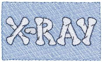 X-ray Sign Machine Embroidery Design