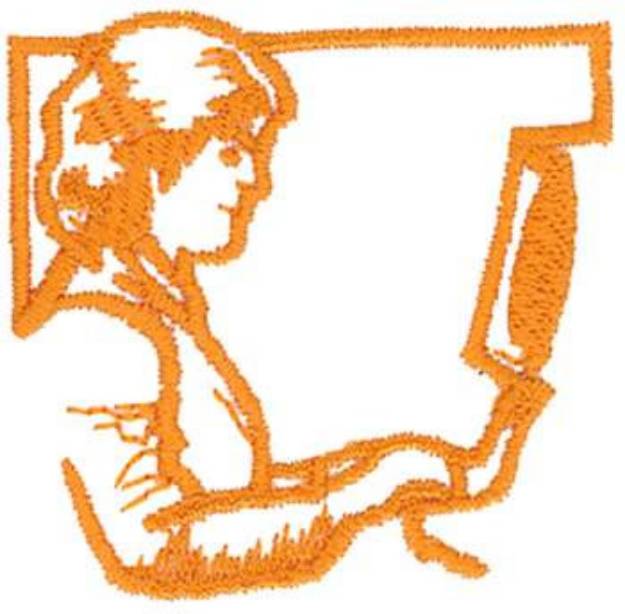 Picture of Computer Tech Outline Machine Embroidery Design