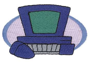 Desktop Computer Machine Embroidery Design