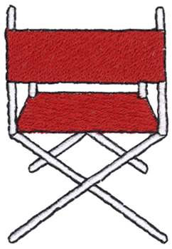 Directors Chair Machine Embroidery Design