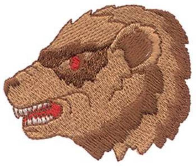 Picture of Wolverine Head Machine Embroidery Design