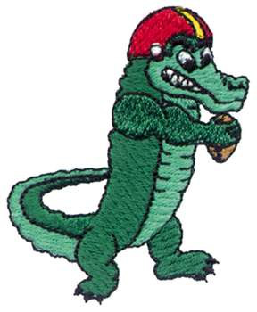 Gators Football Machine Embroidery Design