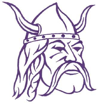 Viking Outline Machine Embroidery Design