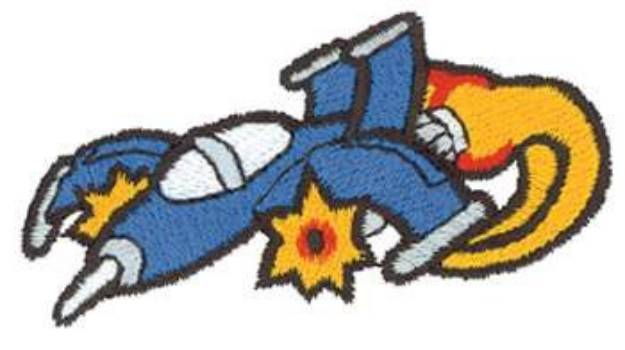 Picture of Toy Jet Machine Embroidery Design