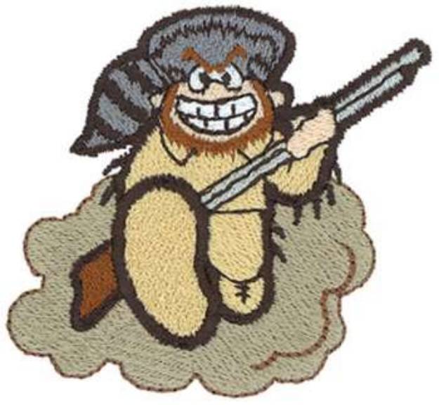 Picture of Mountaineer Man Machine Embroidery Design