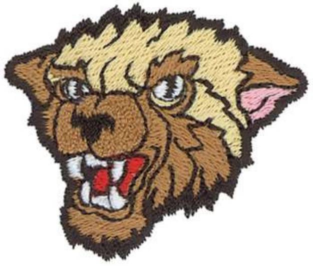Picture of Wolverine Head Machine Embroidery Design
