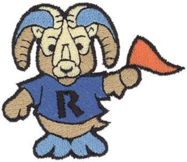 Picture of Ram R Machine Embroidery Design