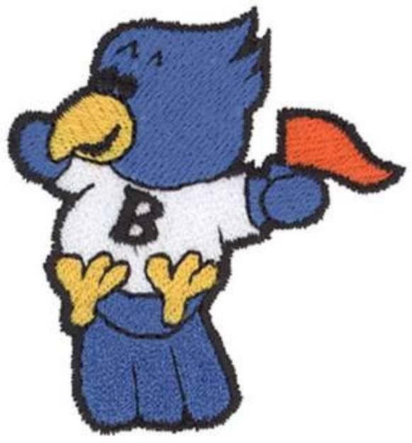 Picture of Blue Jay B Machine Embroidery Design