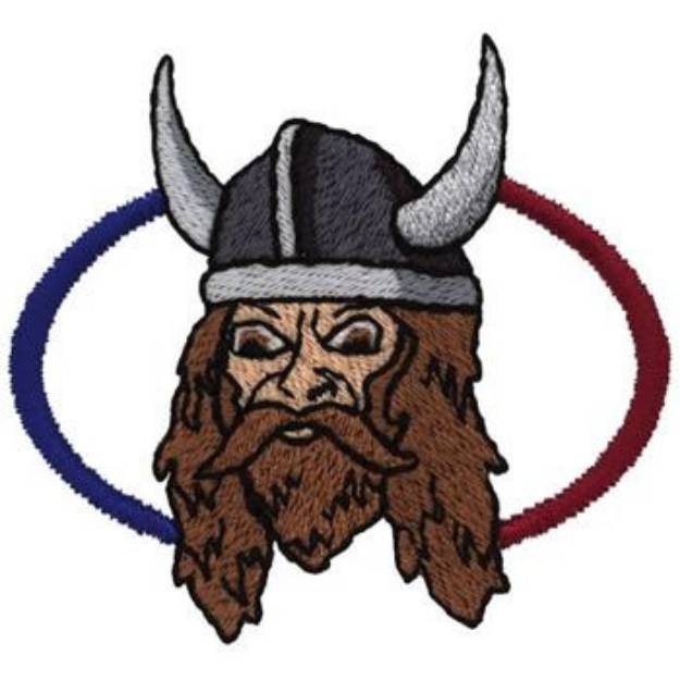 Picture of Viking Emblem Machine Embroidery Design